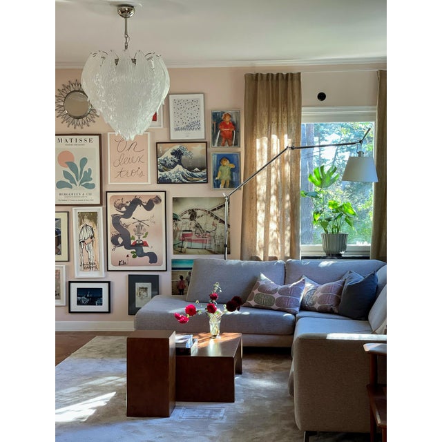 Tulip Murano Chandelier For Sale - Image 9 of 16