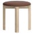 Wood White Stained Oak Principal Stool by Bodil Kjaer for Grade For Sale - Image 7 of 7