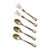 Mid 20th Century Chantilly Sterling - Gorham • 3 Demitasse Spoons • 2 Lemon Forks - Set of 5 For Sale