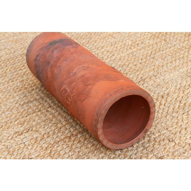 Antique Chinese Terracotta Dragon Vessel For Sale - Image 9 of 10
