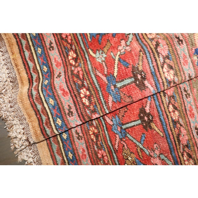 19th Century Bakshaish Square Rug, 12' X 13'7'' For Sale - Image 10 of 15