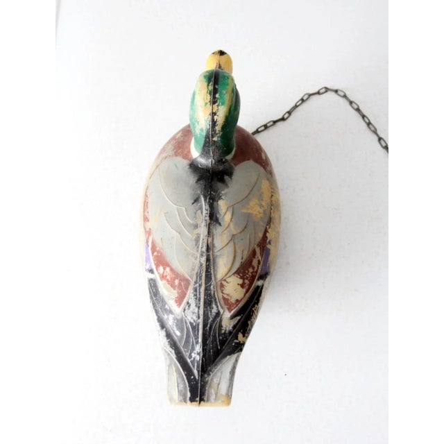 Metal 1960s Victor D-9 Duck Decoy For Sale - Image 7 of 12
