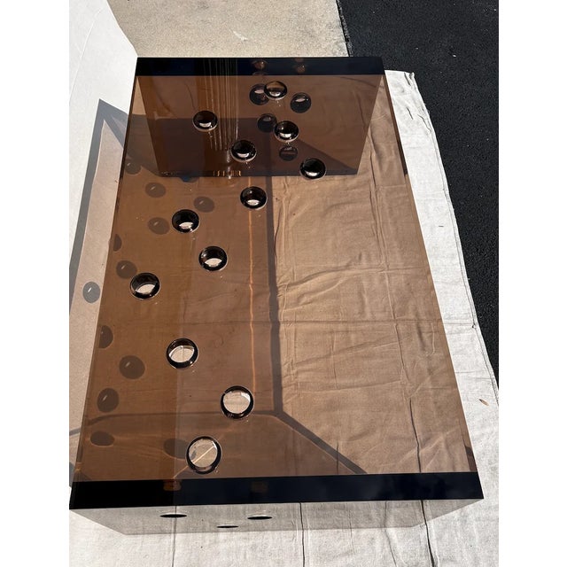 Plastic New Custom Lucite Coffee Table For Sale - Image 7 of 10