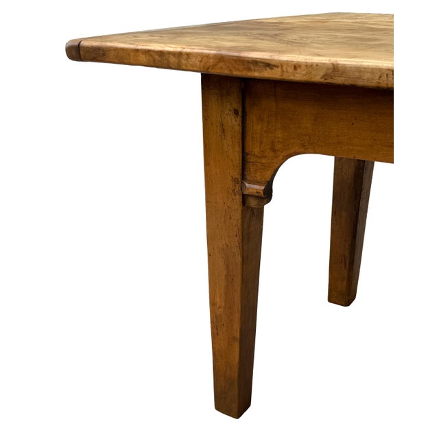 A Charming Early 19th Century French Sycamore Farmhouse Kitchen Dining Table, To Seat Up To 10 People, Having Wonderful...