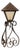 19th Century French Neo Gothic Iron Lantern For Sale