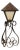 Mid 19th Century French Neo Gothic Iron Lantern For Sale