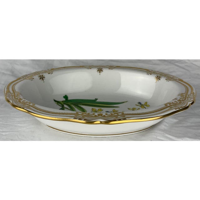 Mid 20th Century Spode Hand Painted Serving Oval Bowl For Sale In Los Angeles - Image 6 of 7