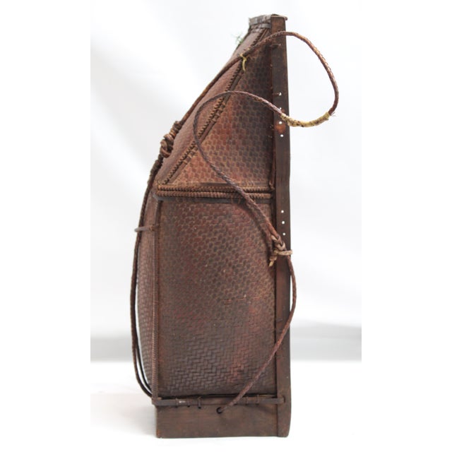 Woven Basket -Wall Art Basket C For Sale - Image 4 of 14