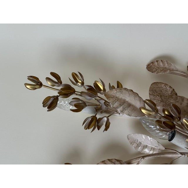 Beige Hollywood Regency Wall Sconce by Hans Kögl, 1990s For Sale - Image 8 of 13