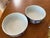 White 1970s Stackable Asian Chinoiserie Snack Soup Bowls- Set of 2 For Sale - Image 8 of 10