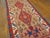 Persian 1890s Tan Camel Rhombus Antique Serab Runner Rug Handknotted Wool Carpet For Sale - Image 3 of 7