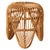 Wood Rattan Stool, Denmark, 1960s For Sale - Image 7 of 7