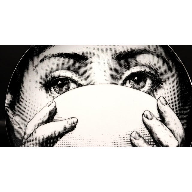 1990s Fornasetti Porcelain Themes & Variation Plate, Pattern 191 For Sale - Image 5 of 8