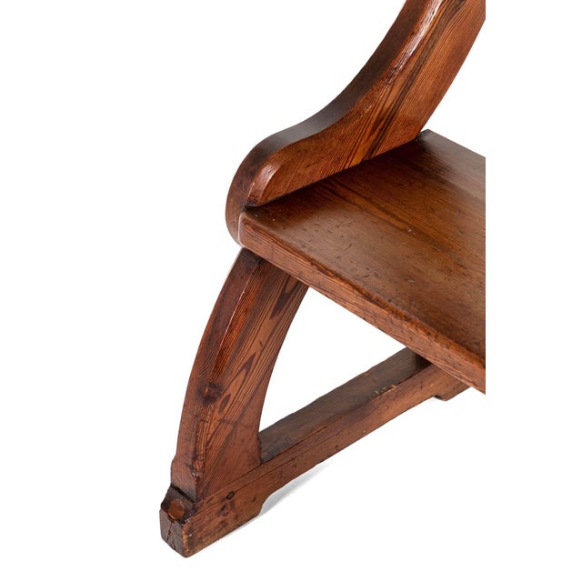 Wood Gothic Revival Altar Chairs, Set of 4 For Sale - Image 7 of 13