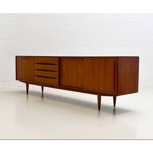 Teak Sideboard by Arne Vodder, Denmark, 1960s For Sale - Image 11 of 16
