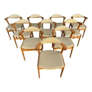 Midcentury Modern Danish Oak Chair by Erik Kirkegaard, 1960s For Sale