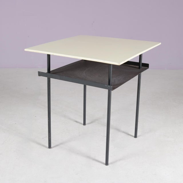 Side Table by Wim Rietveld for Auping, 1950s, in Good conditions. Designed 1950 to 1959 I have official proof of...