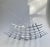 Vintage Modern Curved Criss Cross Chrome Fruit Basket For Sale - Image 12 of 13
