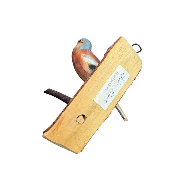 Wood Carved Bird 88 Austria For Sale - Image 4 of 5
