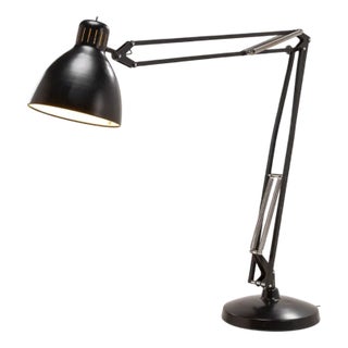 Black The Great JJ Lamp by Jac Jacobsen for Luxit Leucos, 1980s For Sale