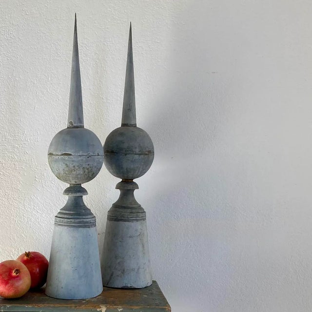 Ridge Spikes, Set of 2 For Sale - Image 4 of 9