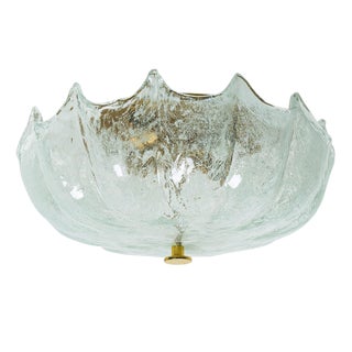 Clear Flush Mount from Kaiser Idell / Kaiser Leuchten, Germany, 1965 For Sale