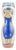 Ceramic Vase with Woman in Blue Dress Motif from Krukmakaren, Ystad, 1970s For Sale