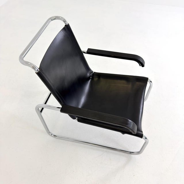 Metal Mid-Century B35 - S35 L Lounge Chair by Marcel Breuer Bauhaus for Thonet, 1980s For Sale - Image 7 of 18