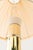 Art Deco Alpaca/Brass Table Lamp with Fabric Shade Vienna, Austria, 1920s For Sale - Image 6 of 18