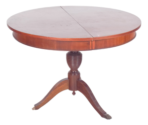 English Round Dining Table, 1930s