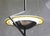 Italian Suspension Lamp in Wrought Iron and Colored Glass by Daniela Puppa, 1970s For Sale - Image 9 of 17