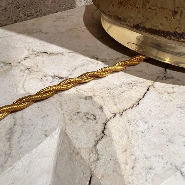 Ceramic Art Nouveau Vintage Ceramic Table Lamp For Sale - Image 7 of 12