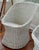 White Set of (2) Vintage Wicker Rattan Barrel/Bucket Style Chairs For Sale - Image 8 of 14