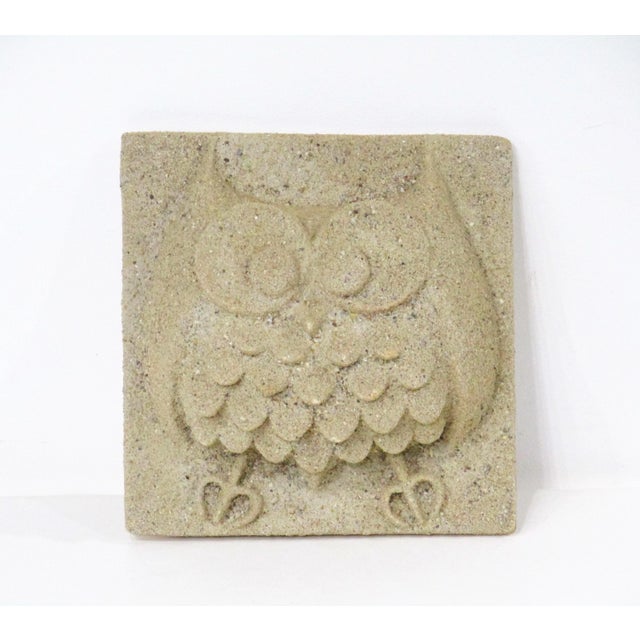 A sand casted composite Mid Century wall sculpture by black female artist Barbara Field who was a painter , sculptor and...