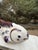 Cream Tonalá Mexican Folk Art Pottery Fish Sculpture For Sale - Image 8 of 9
