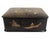 Black Antique Japanese Black Lacquered Chinoiserie Gilt Painted Jewelry Box For Sale - Image 8 of 16
