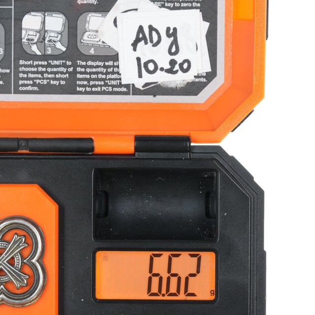 Metal large Retired James Avery complex cross Pendant in sterling For Sale - Image 7 of 7