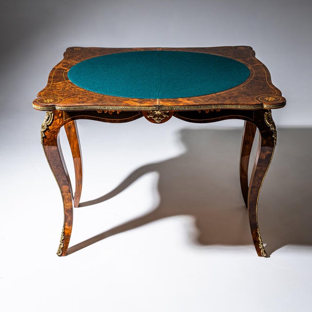 Napoleon III Games Table, France, Late 19th Century For Sale - Image 5 of 14