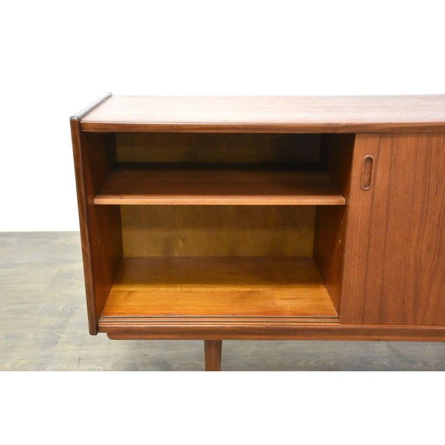 Danish Modern Teak Sideboard Credenza For Sale In Boston - Image 6 of 10