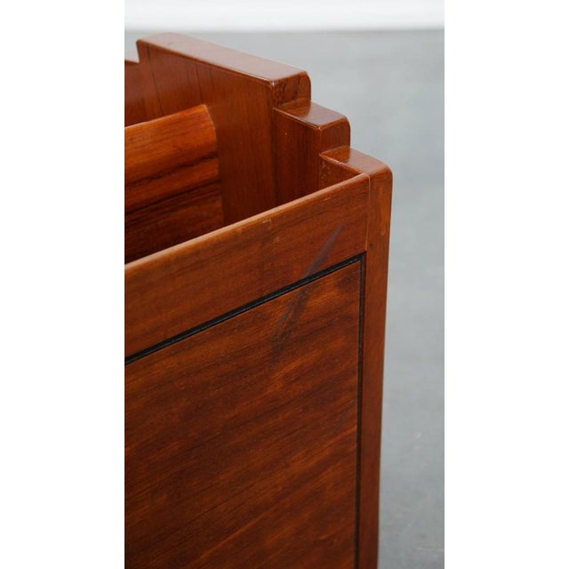 Wood Art Deco Magazine Rack Decoforma Series from Schuitema For Sale - Image 7 of 9