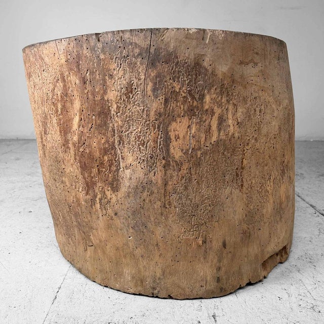 Late Meiji Japanese Mochi-Tsuki Usu Mortar, 1890s For Sale - Image 9 of 17