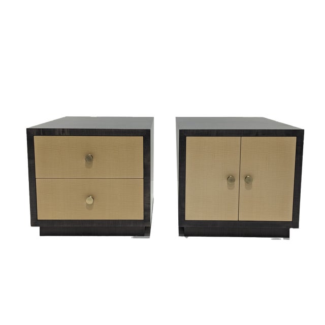 Sycamore Side Tables by Collett-Zarzycki, Set of 2 For Sale