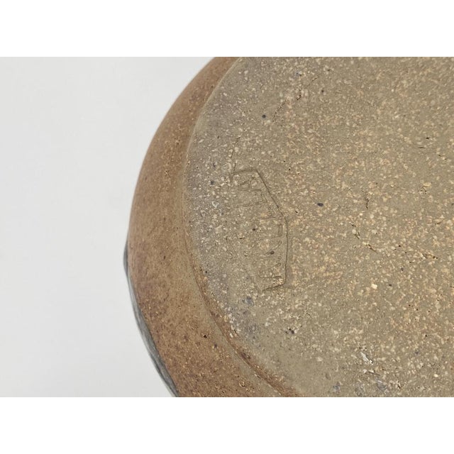 Studio Ceramic Model 1918 Vase with Running Glaze from Axella, Denmark, 1960s For Sale - Image 5 of 18