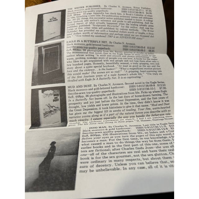 American The Writer Publisher Autographed For Sale - Image 3 of 5