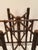 McGuire McGuire Organic Modern Bamboo Leather Wrapped Dining Table Base For Sale - Image 4 of 9