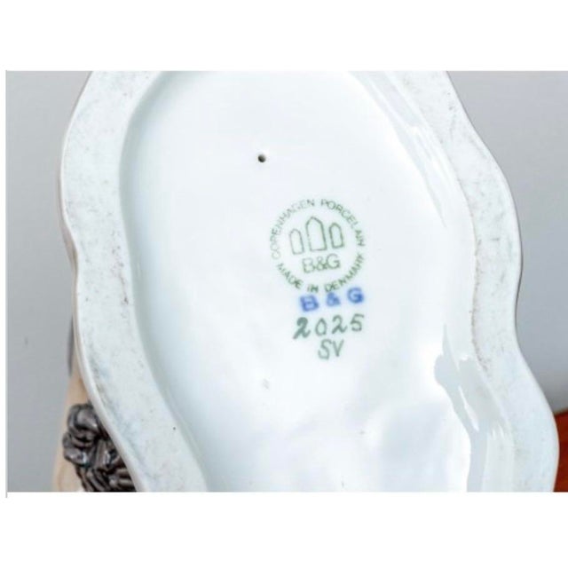 Ceramic Vintage Bing & Grøndahl Fisher Family Porcelain Sculpture by Axel Locher For Sale - Image 7 of 7