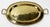 VIntage Scrolled Edge Victorian Style Oval Brass Tray For Sale - Image 4 of 6