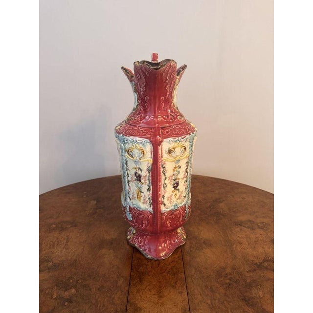Large Antique Victorian Ewers, 1880, Set of 2 For Sale - Image 4 of 7