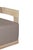 Modern Eclipse Outdoor Solid Teak Wood Sofa Natural Look - Gray Fabric For Sale - Image 3 of 10