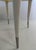 Italian Modern Side Table in Maple with Cream Lacquer and Chrome, 1980s For Sale - Image 6 of 9